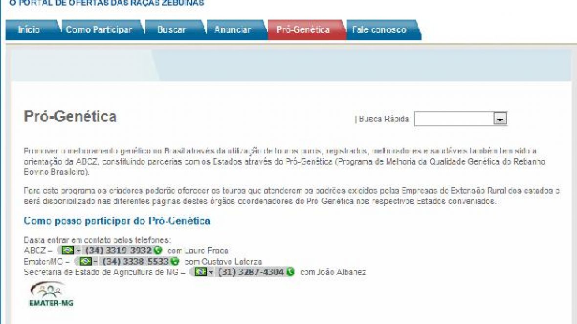 ABCZ lança Banco de Ofertas do Pró-Genética