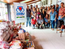 Zebu do Bem entrega cinco toneladas de alimentos arrecadados pelo Romma Rodeo Festival