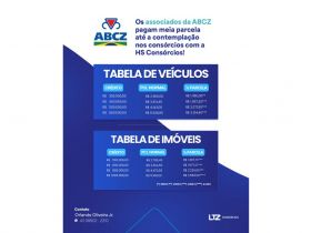 Associados da ABCZ pagarão meia parcela até a contemplação em consórcios de imóveis e automóveis após nova parceria