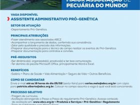 teste vaga pro genética