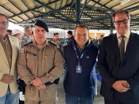 ABCZ participa de solenidade de passagem de comando da 5ª Região da Polícia Militar