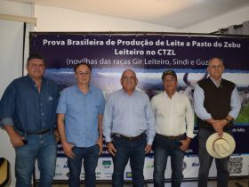 ABCZ participa de premiação e apresentação dos resultados da 8ª Prova Brasileira de Produção de Leite a Pasto do Zebu Leiteiro