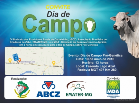 Tem Dia de Campo do Pró-Genética em Carneirinho, MG