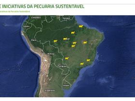 Mapa online destaca iniciativas sustentáveis na pecuária brasileira