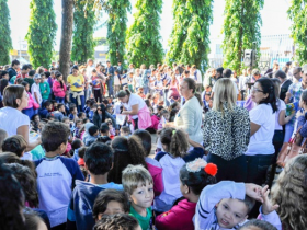 Projeto Zebu na Escola atrai crianças na 82 ExpoZebu