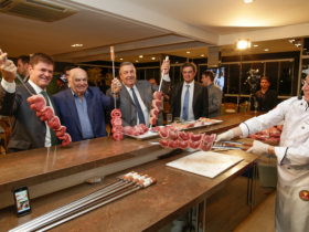 Missão Europeia participa do Happy Hour da Carne da CNA