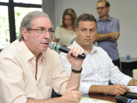 Presidente da Câmara participa de reunião na ExpoZebu 2015