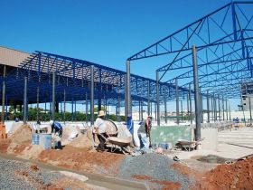 Três novos pavilhões estão sendo construídos para a 78ª ExpoZebu