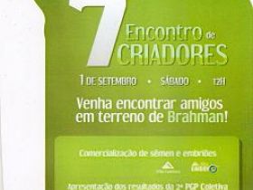 7º Encontro de Criadores apresenta resultado da PGP Uberbrahman/ABCZ