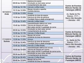 Inscrições abertas para curso de bem-estar e abate humanitário 