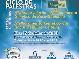Megaleite 2013 terá Ciclo de Palestras sobre genética