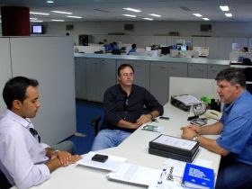 ABCZ recebe visita de pesquisadores do CTZL 