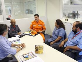 ABCZ recebe visita do Corpo de Bombeiros Militar para conscientização contra queimadas