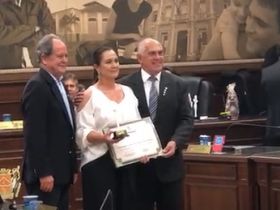 Presidente da ABCZ Mulher é homenageada pela Câmara Municipal de Uberaba