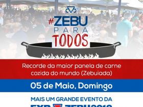 ExpoZebu 2019: Panela gigante chega à Uberaba nesta quinta-feira