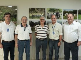 ABCZ recebe a visita de ex-diretores