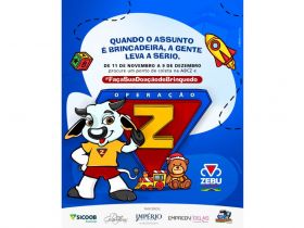 Operação Z: Zebu do Bem e parceiros realizam campanha de arrecadação de brinquedos até 9 de dezembro