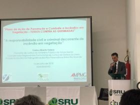 ABCZ participa de lançamento de prevenção e combate de queimadas e incêndios em vegetação