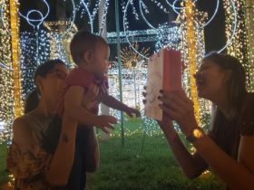 Foto tirada durante Natal no Parque é premiada