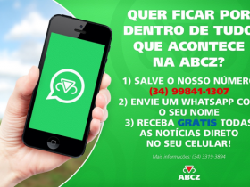 Receba informações da ABCZ no seu WhatsApp