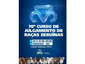 Inscrições abertas e vagas quase esgotadas para o 78º Curso de Exterior e Julgamento de Zebuínos