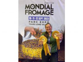 Saveur surprenante: Pioneira do Selo Leite de Zebu conquista duas premiações máximas no 6º Mondial du Fromage