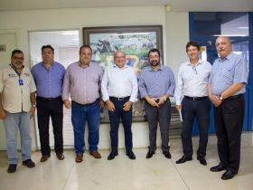 ABCZ recebe visita de representantes do Sicoob Cocred