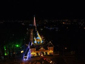Natal no Parque será aberto nesta terça-feira com um milhão de lâmpadas