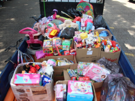 Mais de 800 brinquedos são arrecadados na primeira quinzena de campanha da ABCZ