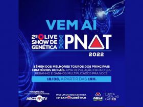 ExpoGenética 2022: ‘2ª Live Show de Genética PNAT’ acontece amanhã (18)