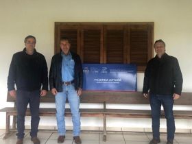 Diretor Técnico e gerente da ABCZ visitam propriedade parceira em ações de melhoramento