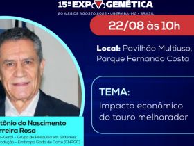 ExpoGenética 2022: Palestra abordará o ‘Impacto Econômico do Touro Melhorador’