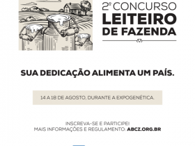 Inscrições para 2º Concurso Leiteiro de Fazenda terminam amanhã (21)