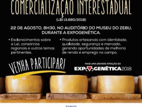 ExpoGenética 2018: Seminário sobre legislação de produtos artesanais reunirá prefeitos mineiros