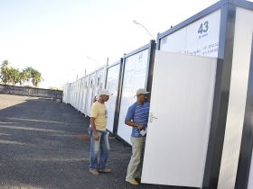 Tratadores de animais contam com estrutura para acomodação na ExpoZebu