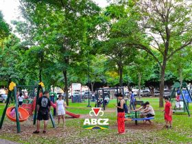 Mais acolhedor e inclusivo: novidades no parquinho infantil do Parque Fernando Costa