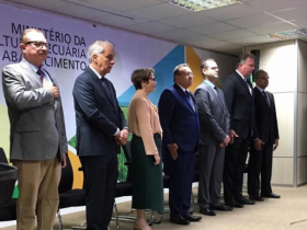 ABCZ participa de cerimônia de posse da Ministra Tereza Cristina