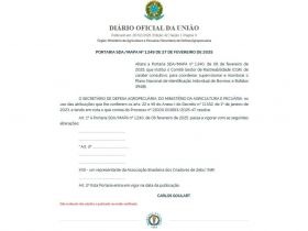 ABCZ passa a integrar Comitê Gestor de Rastreabilidade do PNIB