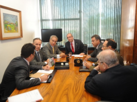 Presidente da Câmara cumpre agenda na ExpoZebu 2015