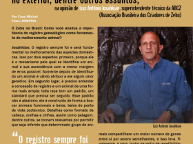 Revista O Zebu no Brasil entrevista Luiz Josahkian sobre melhoramento genético e registro 