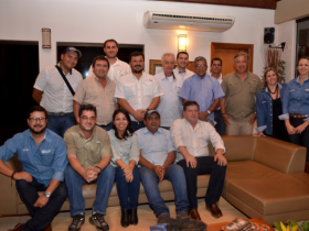 Estrangeiros conhecem pecuária zebuína durante a ExpoGenética 2016