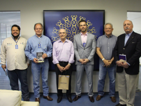 ABCZ recebe visita do escritor Paulo Fernando Silveira