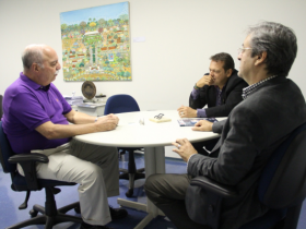 Representantes da Escola Superior de Guerra visitam ABCZ