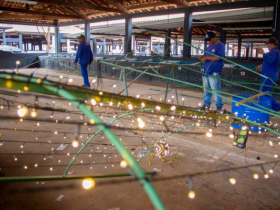 Estrutura para ?Natal no Parque? 2019 começa a ser preparada na ABCZ