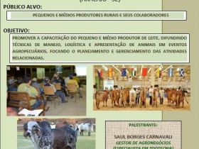 Sergipe terá curso de apresentação e logística de animais leiteiros
