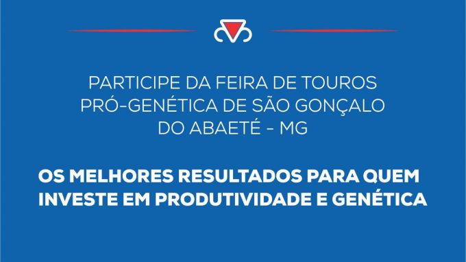Feira Pró-Genética em São Gonçalo do Abaeté/MG