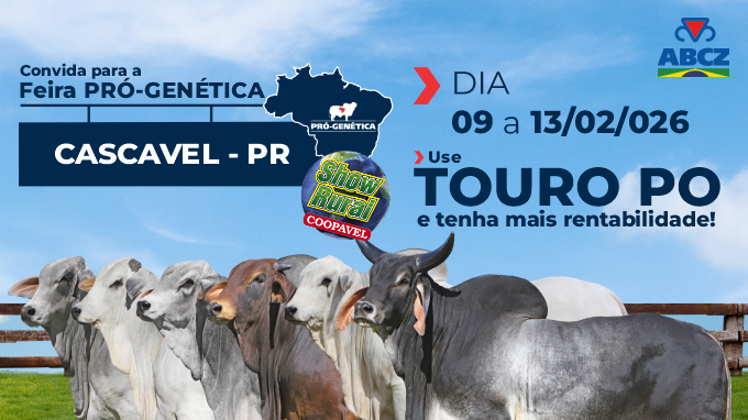 FEIRA DE TOUROS PRÓ-GENÉTICA EM CASCAVEL/PR - SHOW RURAL COOPAVEL